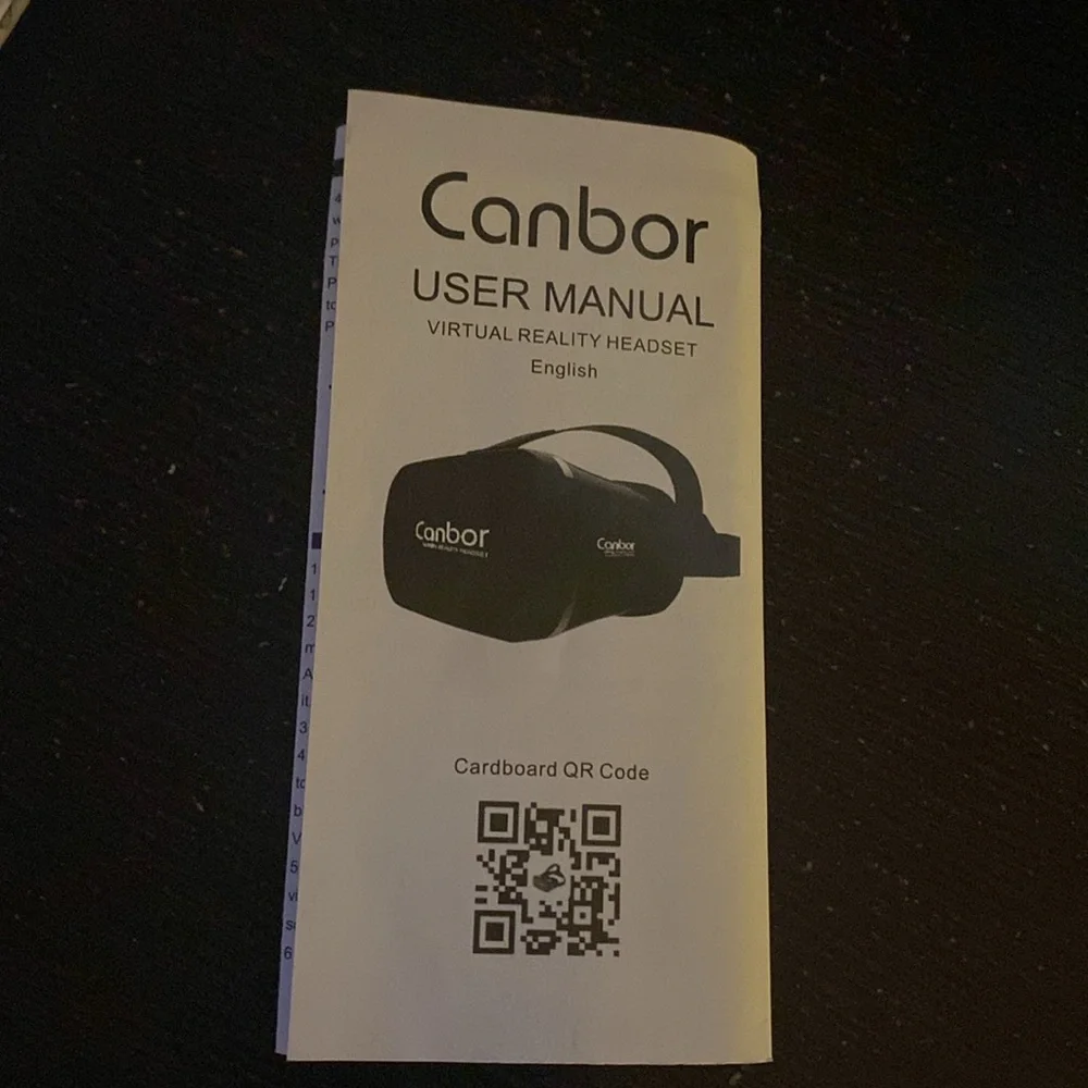 Canbor Virtual Reality Headset